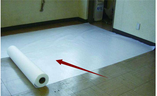 复合地板铺设步骤一